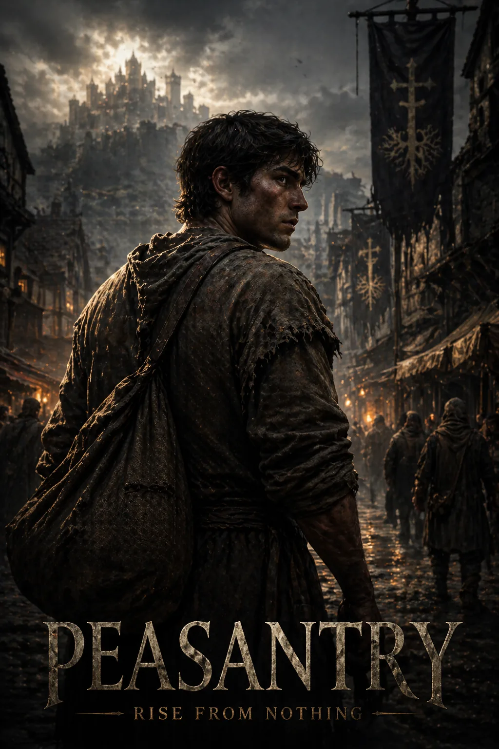 Lowborn Rising medieval character artwork